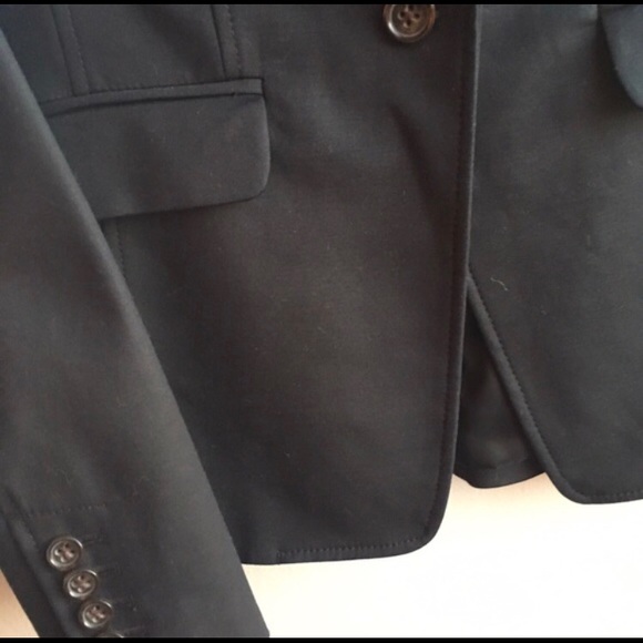 Banana Republic Black Blazer SZ 0 - Worn once - Picture 3 of 4